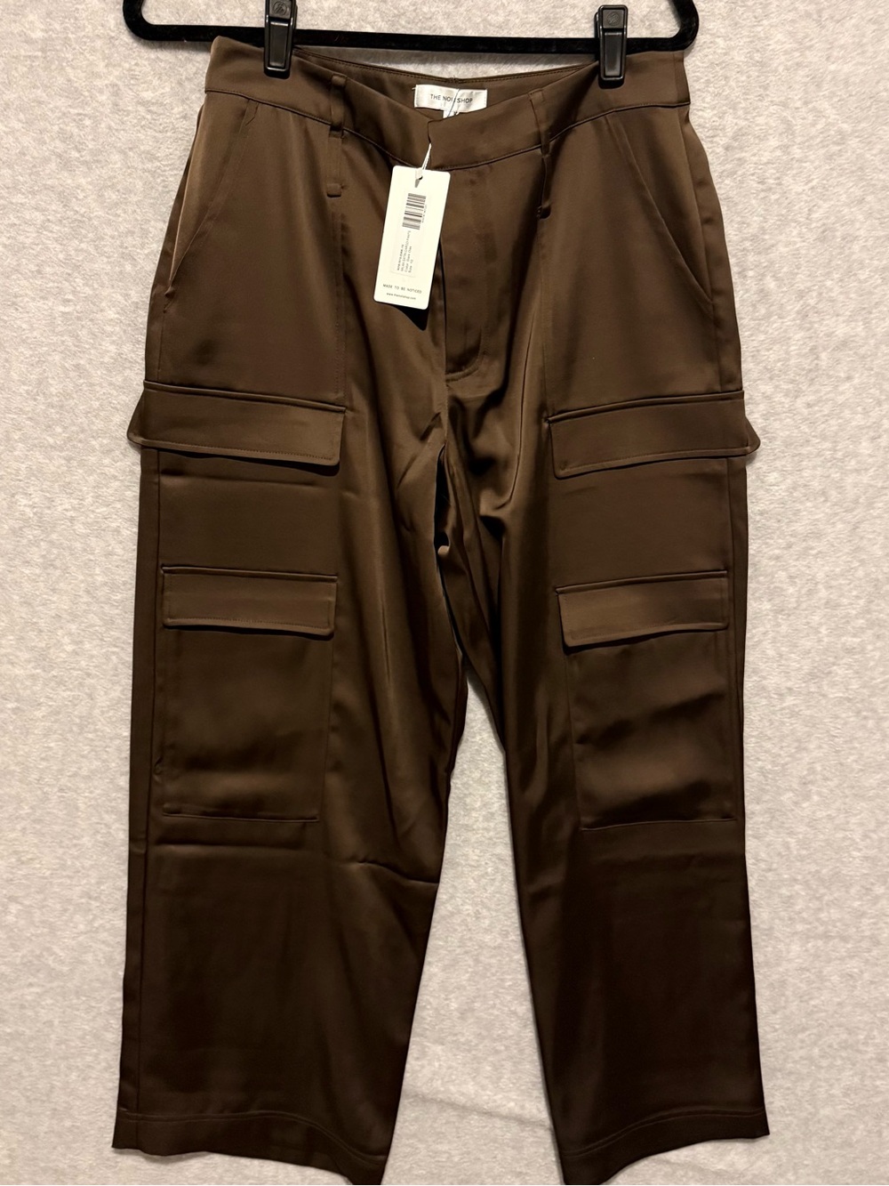 Noli Women's Dark Brown Cargo Pants